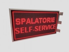 afisaj led pentru spalatorii auto