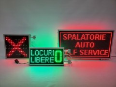 sistem afisaje electronice pentru spalatorii auto self service