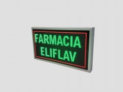 reclama luminoasa led pentru farmacie