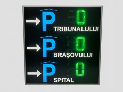 sistem afisaj electronic pentru parcari