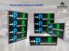 afisaje led parcare